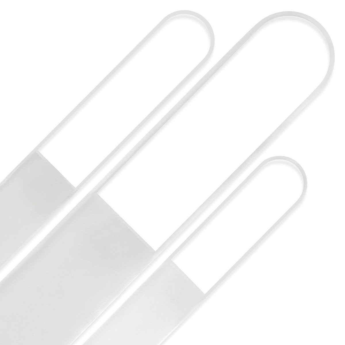 Mont Bleu Professional Set of 3 Czech Glass Nail Files - Genuine Tempered Glass - Handmade Gift Set - Washable Double Sided Etched Nail File for Natural Nails - görsel 11