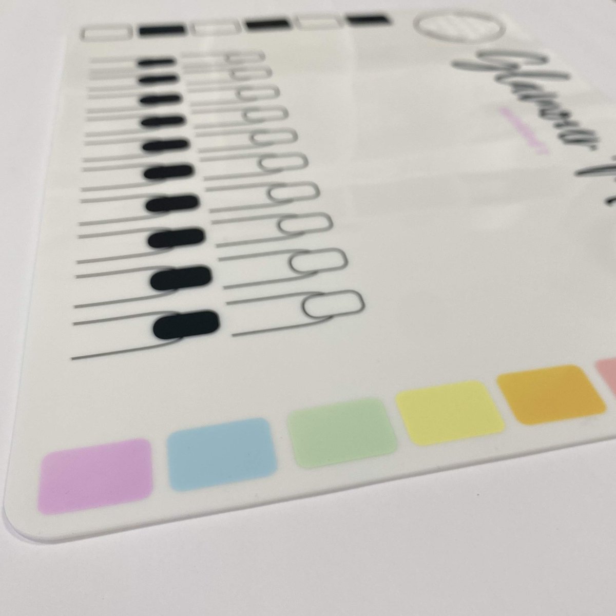 Twinkled T Nail Art Glamour Mat - Silicone Workstation for Nail Polish & Design Avelisse