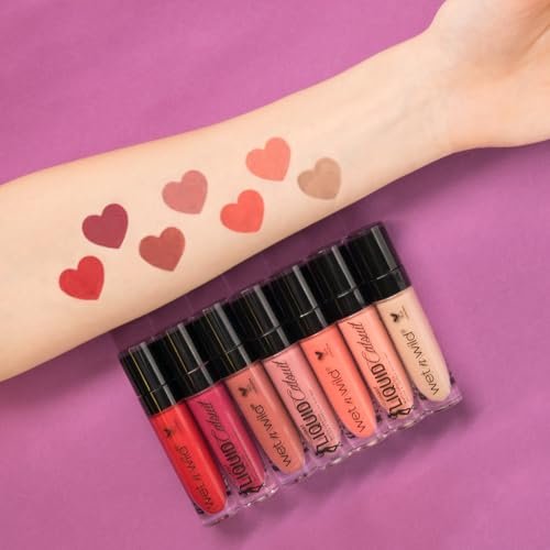 Wet n Wild Megalast Catsuit Matte Liquid Lipstick - Red Berry Recognize | Long-Lasting, Smudge-Proof Lip Color - görsel 11