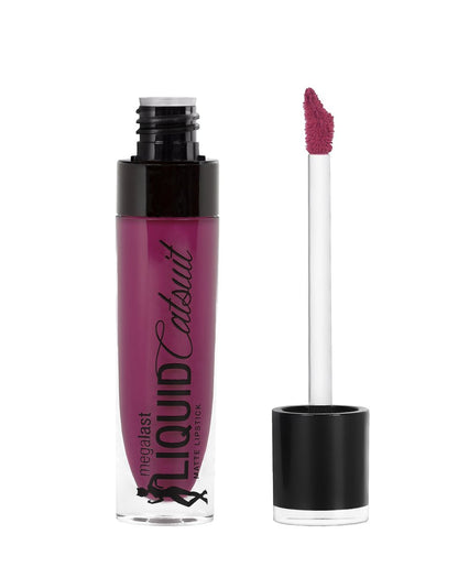 Wet n Wild Megalast Catsuit Matte Liquid Lipstick - Red Berry Recognize | Long-Lasting, Smudge-Proof Lip Color