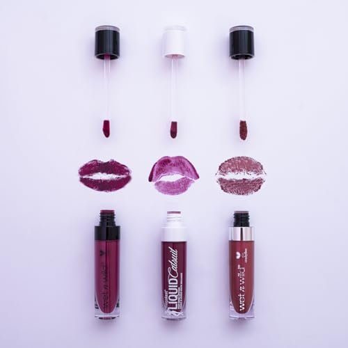Wet n Wild Megalast Catsuit Matte Liquid Lipstick - Red Berry Recognize | Long-Lasting, Smudge-Proof Lip Color - görsel 9