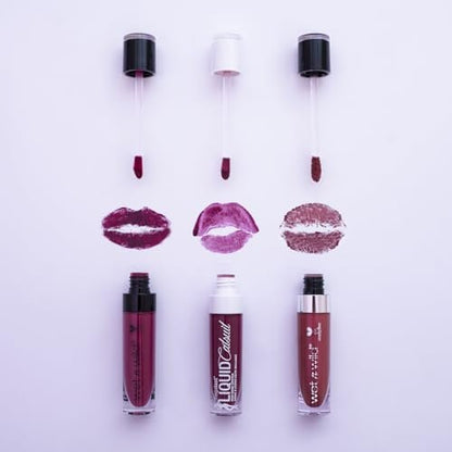 Wet n Wild Megalast Catsuit Matte Liquid Lipstick - Red Berry Recognize | Long-Lasting, Smudge-Proof Lip Color