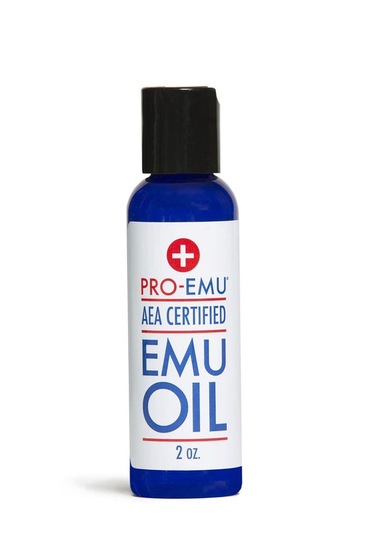 Pro Emu Oil – 2 oz All Natural Emu Oil, AEA Certified, Made in USA, Best for Face, Skin, Hair & Nails