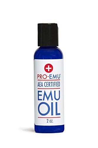 Pro Emu Oil – 2 oz All Natural Emu Oil, AEA Certified, Made in USA, Best for Face, Skin, Hair & Nails