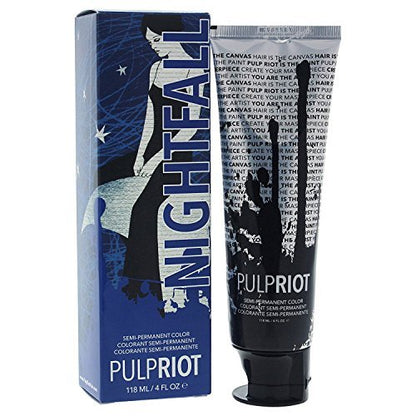 Pulp Riot Semi-Permanent Hair Color - Nightfall Blue (4 oz) Avelisse