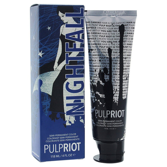 Pulp Riot Semi-Permanent Hair Color - Nightfall Blue (4 oz) Avelisse
