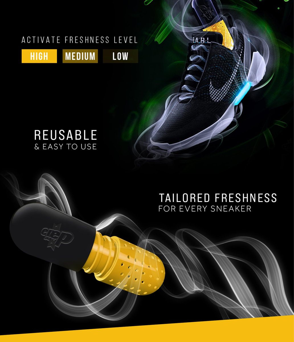 Crep Protect Shoe Refresher Pill - Ultimate Sneaker Deodorant, Odor Eliminator, Fresh Cotton Fragrance (Pack of 2) - görsel 6