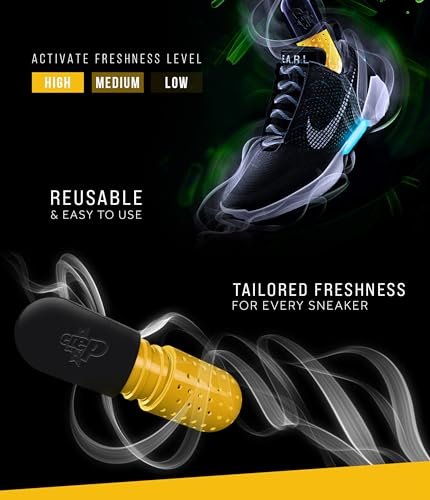 Crep Protect Shoe Refresher Pill - Ultimate Sneaker Deodorant, Odor Eliminator, Fresh Cotton Fragrance (Pack of 2) - görsel 5
