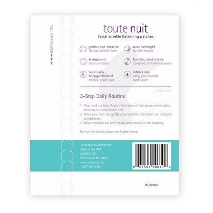 Toute Nuit Wrinkle Patches – Dolphin – Hypoallergenic Face Tape for Around the Mouth – 20 Count, Made in USA Avelisse