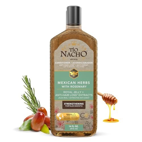 Tio Nacho Mexican Herbs Anti-Hair Loss Conditioner with Royal Jelly and Rosemary Extract, Strengthening and Nourishing Conditioner for Hair Loss, Ideal for Men and Women, 14 fl oz - görsel 2