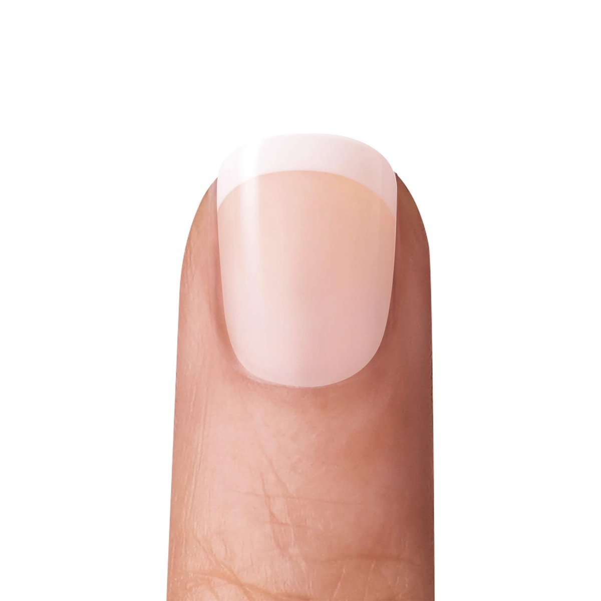 KISS Salon Acrylic Press On Nails - Crush Hour, White Petite Size Squoval Shape - 28 Nails with Glue, File & Stick - görsel 11