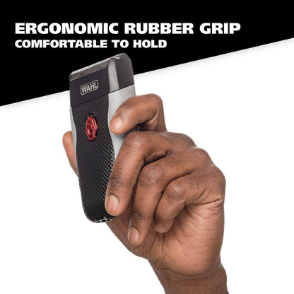 Wahl Bump-Free Rechargeable Foil Shaver - Hypoallergenic Titanium Cutters for Close, Smooth Shaving, Model 7339-300 Avelisse