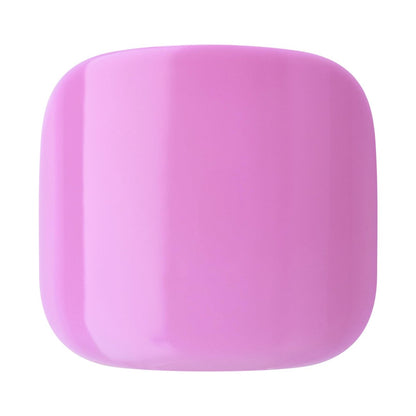 KISS imPRESS Color No Glue Pedi Press-On Toenails - Pink Squoval Shape, Large (24 Nails + Prep Pad + Manicure Stick + Mini File)