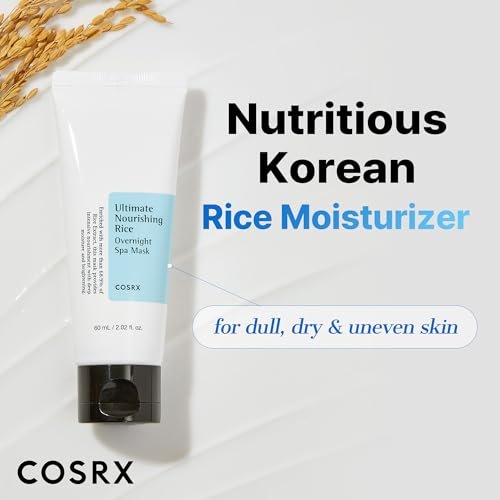 COSRX Ultimate Nourishing Rice Overnight Spa Mask – 60ml / 2.02 fl.oz | Rice Extract 68% & Niacinamide 2% | Korean Night Cream for Glowing Skin - görsel 8