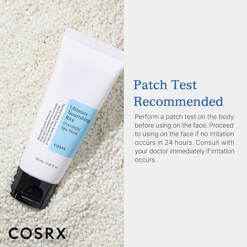 COSRX Ultimate Nourishing Rice Overnight Spa Mask – 60ml / 2.02 fl.oz | Rice Extract 68% & Niacinamide 2% | Korean Night Cream for Glowing Skin - görsel 12