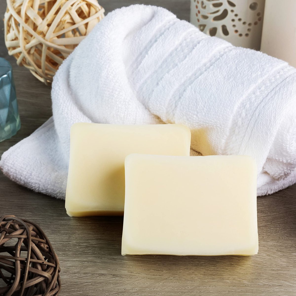 Natural Tallow Bar Soap for Sensitive Skin – Unscented, Handmade, 4 oz – Relieves Eczema Symptoms – No Additives, Palm Oil-Free - görsel 10