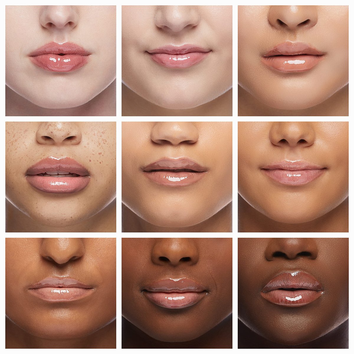 Ruby Kisses Broadway Vita-Lip Clear Lip Gloss 5-Pack: Mint, Rosehip, Coconut, Argan Oil, Mango Butter - Ultra-Hydrating High-Shine Non-Sticky Finish - görsel 8