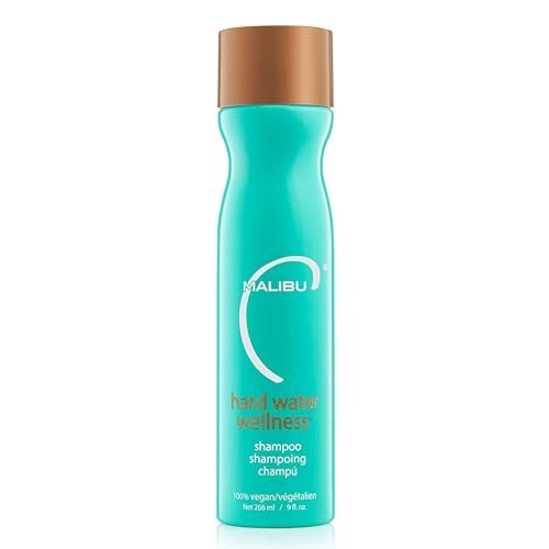 Malibu C Hard Water Wellness Shampoo – Hydrating, Sulfate-Free Hair Care for Hard Water, Removes Minerals and Buildup (9 oz) - görsel 1