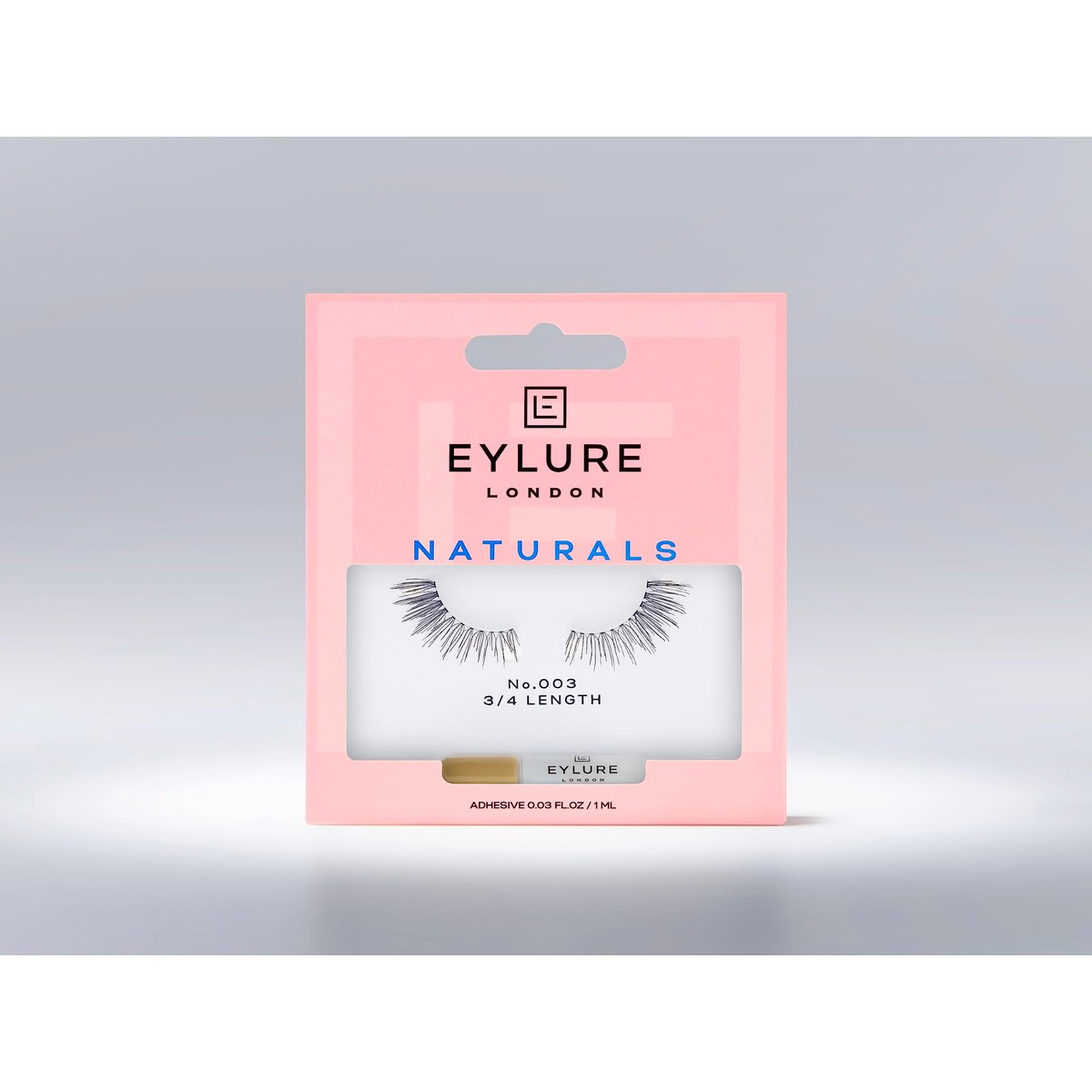 Eylure Naturals Accent No. 003 Reusable Eyelashes - Natural False Lashes with Adhesive, 1 Pair - görsel 13