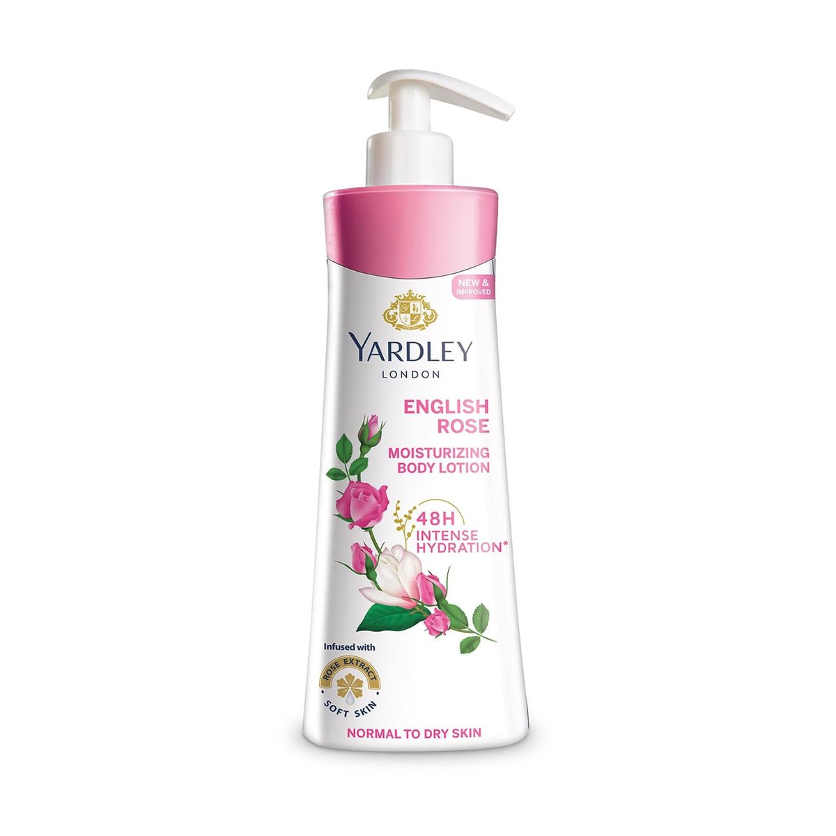 YARDLEY LONDON English Rose Moisturizing Body Lotion 400 ml – Hydrating & Fragrant Daily Lotion - görsel 1
