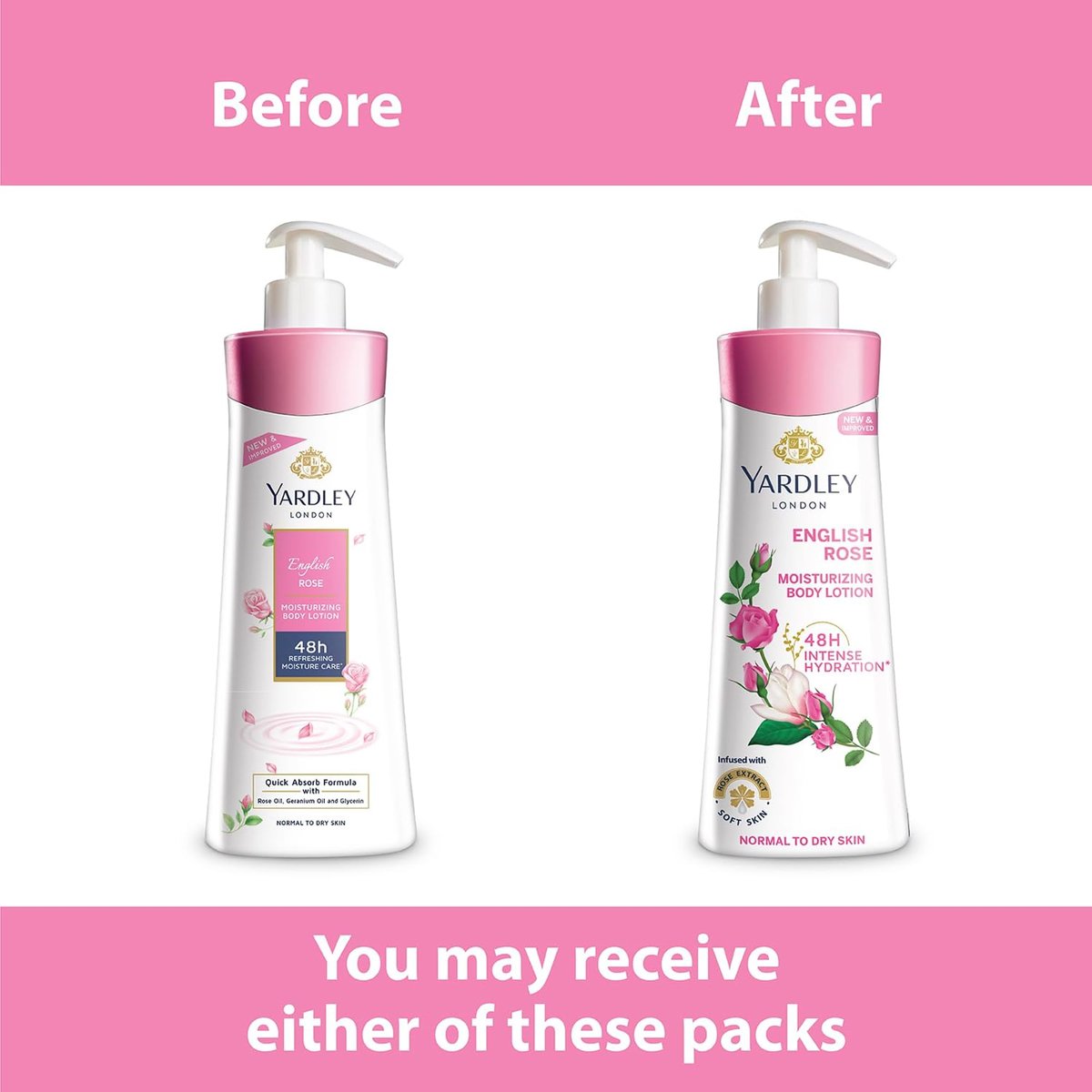 YARDLEY LONDON English Rose Moisturizing Body Lotion 400 ml – Hydrating & Fragrant Daily Lotion - görsel 7