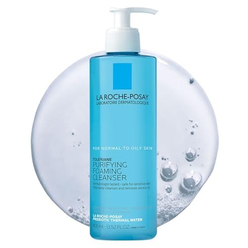 La Roche-Posay Toleriane Purifying Foaming Facial Cleanser - Oil Free Face Wash with Niacinamide + Ceramides for Sensitive Skin, 13.52 Fl Oz - görsel 2
