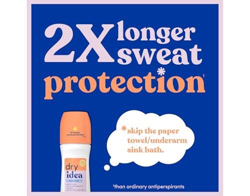 Dry Idea Fresh Linen Roll-On Antiperspirant Deodorant, 3.25 oz – Long-Lasting Odor & Wetness Protection Avelisse