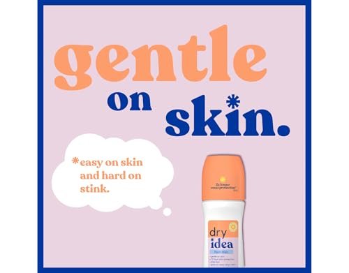 Dry Idea Fresh Linen Roll-On Antiperspirant Deodorant, 3.25 oz – Long-Lasting Odor & Wetness Protection Avelisse