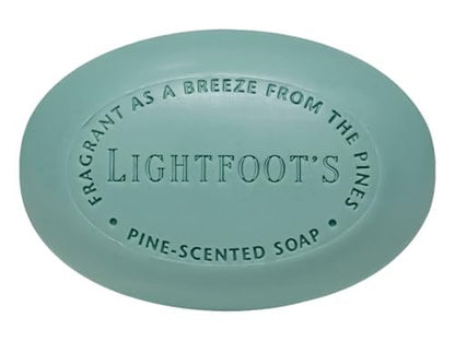 Lightfoot's Pure Pine Gentlemen's Athletic Soap - 5.8 oz