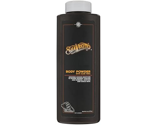Suavecito Body Powder with Aloe Vera – Original Scent, 6 oz – Long Lasting Comfort, Chafing Protection & Moisture Control - görsel 2