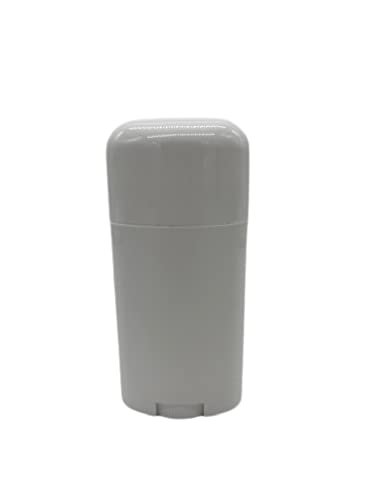 Empty Deodorant Containers – 5-Pack Twist-Up Refillable Plastic Tubes (2.65 oz / 78 ml Each) by Yellow Brick Road