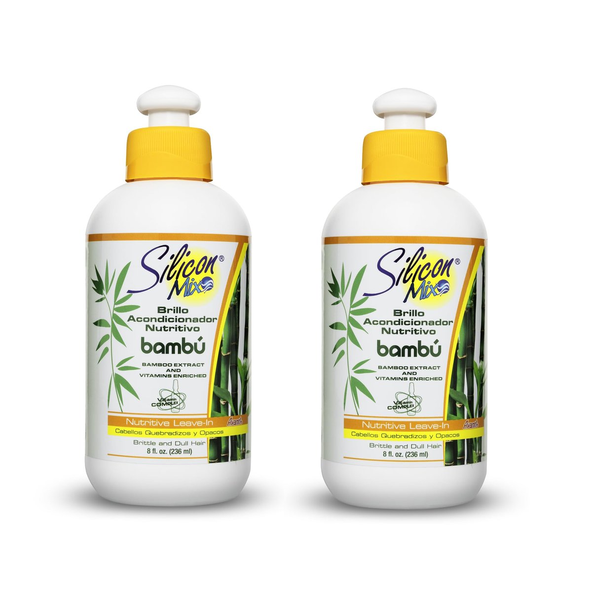 Silicon Mix Bambu Leave-In Conditioner 8 oz (Pack of 2) – Moisturizing & Detangling - görsel 2