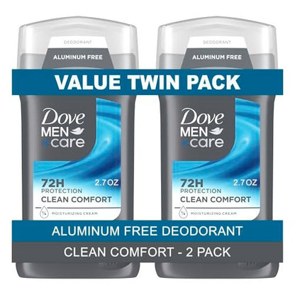 Dove Men+Care Deodorant Stick Clean Comfort 3 oz Twin Pack Avelisse
