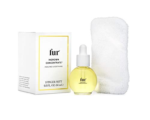 Fur Ingrown Concentrate Exfoliating Oil Kit – 0.5 fl oz – Soothe & Treat Ingrown Hairs Avelisse