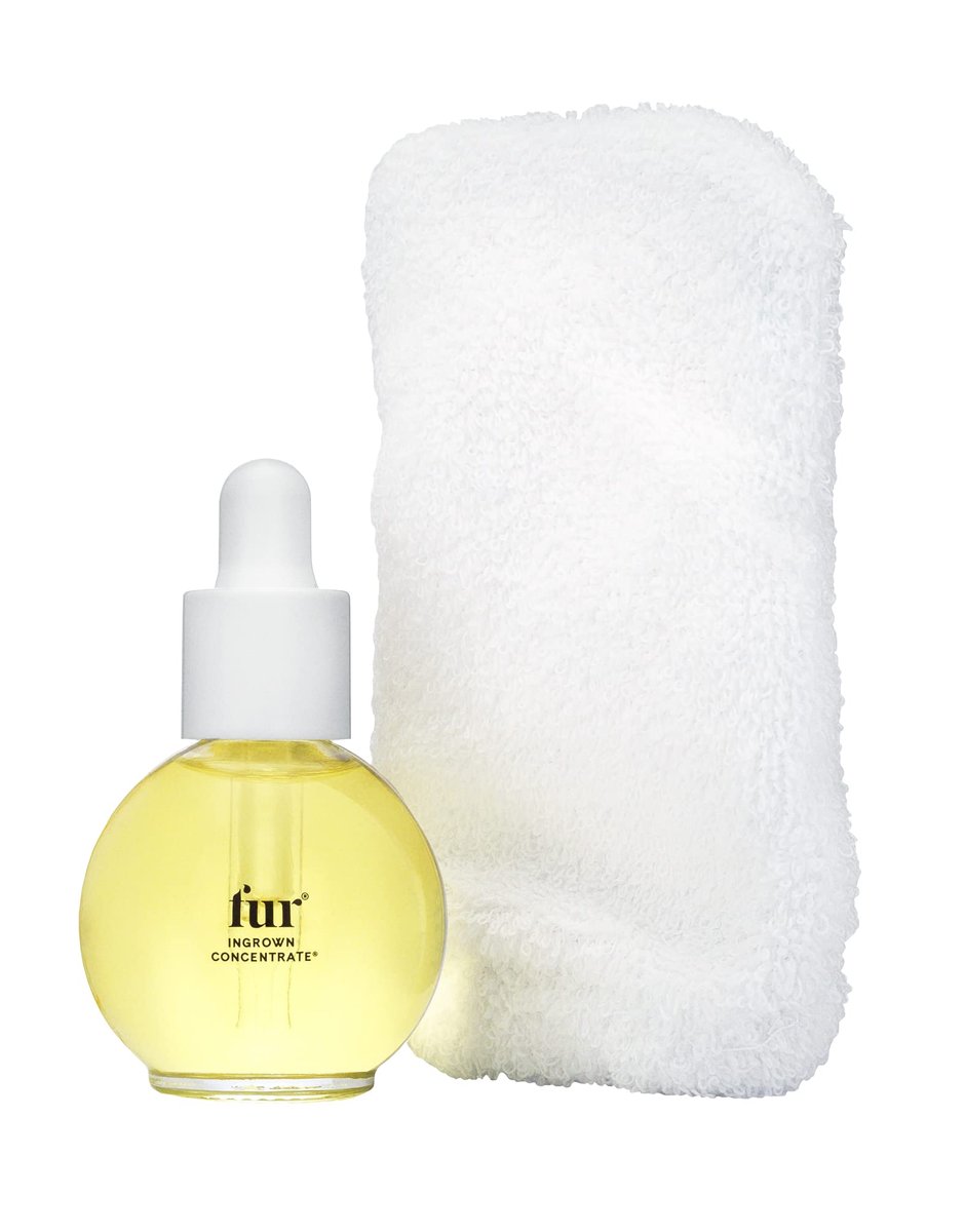Fur Ingrown Concentrate Exfoliating Oil Kit – 0.5 fl oz – Soothe & Treat Ingrown Hairs Avelisse