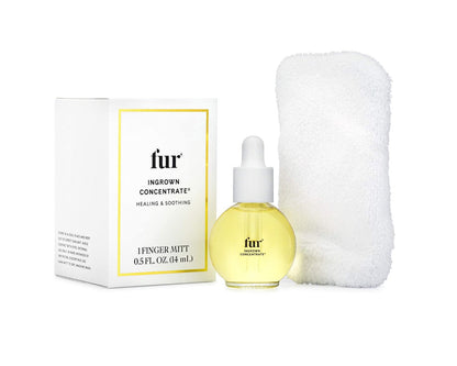 Fur Ingrown Concentrate Exfoliating Oil Kit – 0.5 fl oz – Soothe & Treat Ingrown Hairs Avelisse