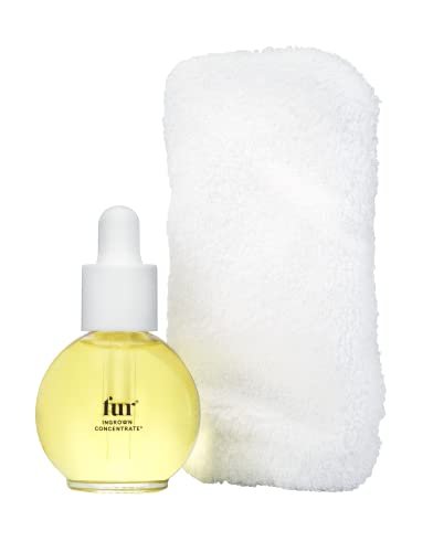 Fur Ingrown Concentrate Exfoliating Oil Kit – 0.5 fl oz – Soothe & Treat Ingrown Hairs Avelisse