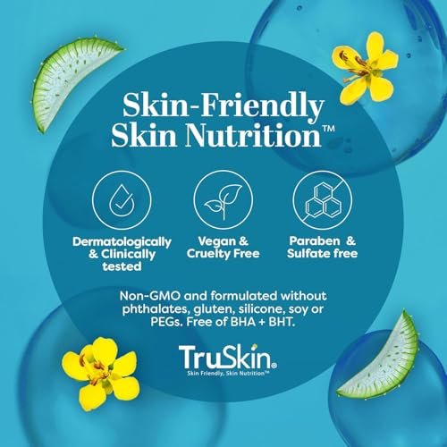 TruSkin Eye Cream – Hydrate, Brighten & Reduce Dark Circles & Puffiness with Hyaluronic Acid, Squalane & Green Tea Avelisse