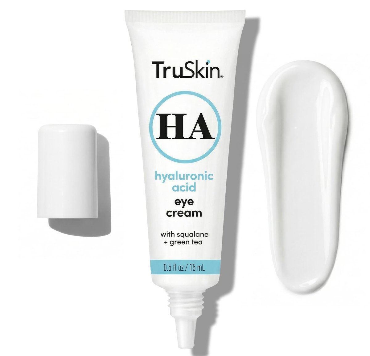 TruSkin Eye Cream – Hydrate, Brighten & Reduce Dark Circles & Puffiness with Hyaluronic Acid, Squalane & Green Tea Avelisse