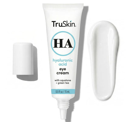 TruSkin Eye Cream – Hydrate, Brighten & Reduce Dark Circles & Puffiness with Hyaluronic Acid, Squalane & Green Tea Avelisse