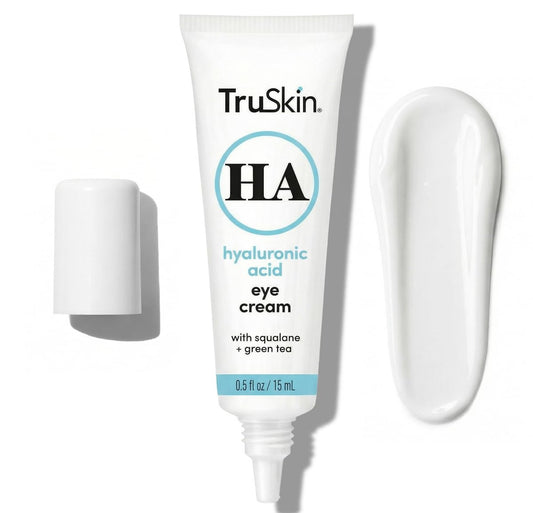 TruSkin Eye Cream – Hydrate, Brighten & Reduce Dark Circles & Puffiness with Hyaluronic Acid, Squalane & Green Tea Avelisse