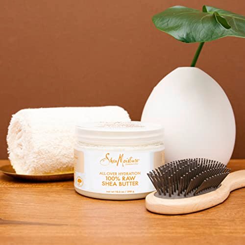 SheaMoisture All-Over Hydration Ultra-Healing Body Butter with 100% Raw Shea Butter for Dry Skin, 11.5 oz - görsel 11