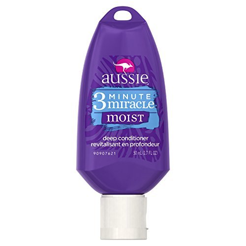 Aussie 3 Minute Miracle Moist Deep Conditioning Treatment - 1.7 fl oz for Intense Hydration - görsel 2
