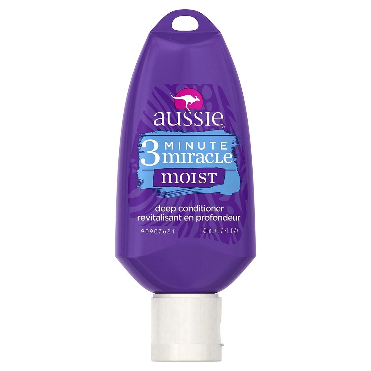 Aussie 3 Minute Miracle Moist Deep Conditioning Treatment - 1.7 fl oz for Intense Hydration - görsel 1