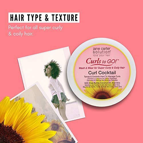 Jane Carter Solution Curls To Go Curl Cocktail - 12 oz Conditioner for Defined, Moisturized Curls - görsel 6