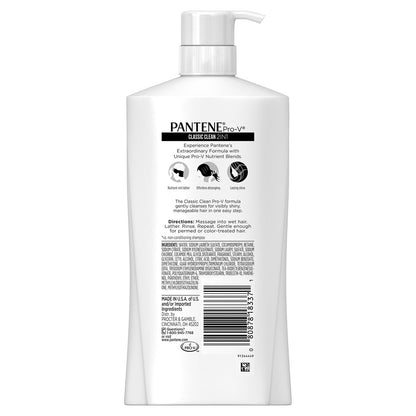 Pantene Pro-V Classic Clean 2-in-1 Shampoo & Conditioner, 30.4 fl oz Avelisse