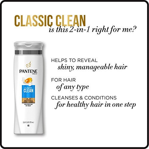 Pantene Pro-V Classic Clean 2-in-1 Shampoo & Conditioner, 30.4 fl oz Avelisse