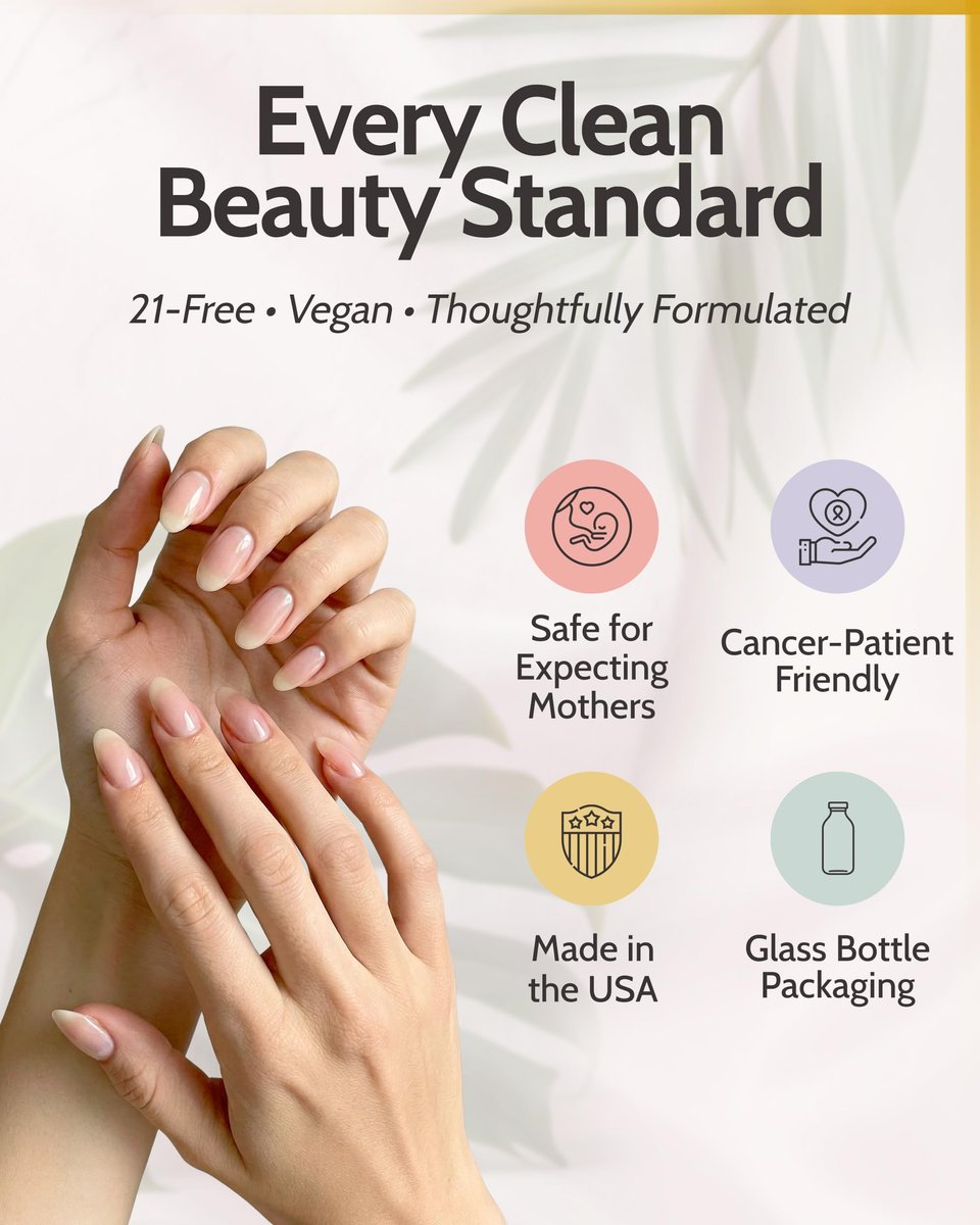 Karma Organic Deep Nutrition Nail Strengthener for Thin Nails and Growth - Non-Toxic Vegan Nail Hardener & Ridge Filler Base Coat (0.43 FL Oz) Avelisse