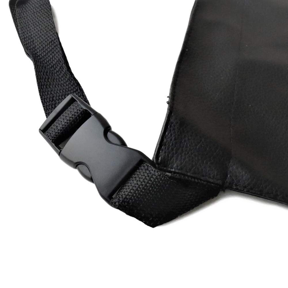 Groupcow 22 Pockets Professional Cosmetic Makeup Brush Bag with Artist Belt Strap, Black, 26.7x13 Inch - görsel 9