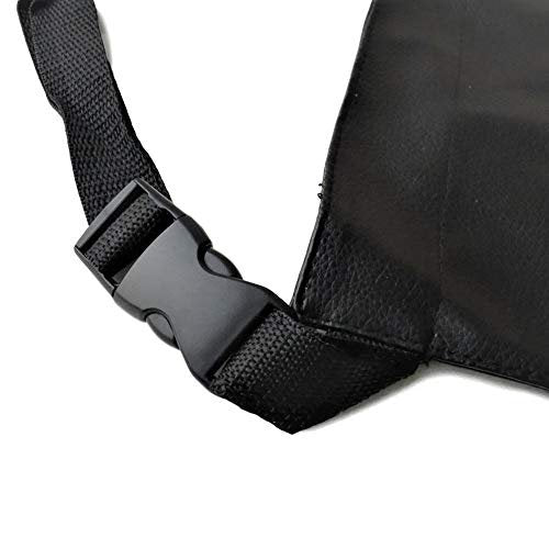Groupcow 22 Pockets Professional Cosmetic Makeup Brush Bag with Artist Belt Strap, Black, 26.7x13 Inch - görsel 10